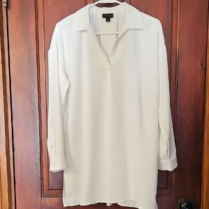 J. Jill Cream Wearever Collection Top